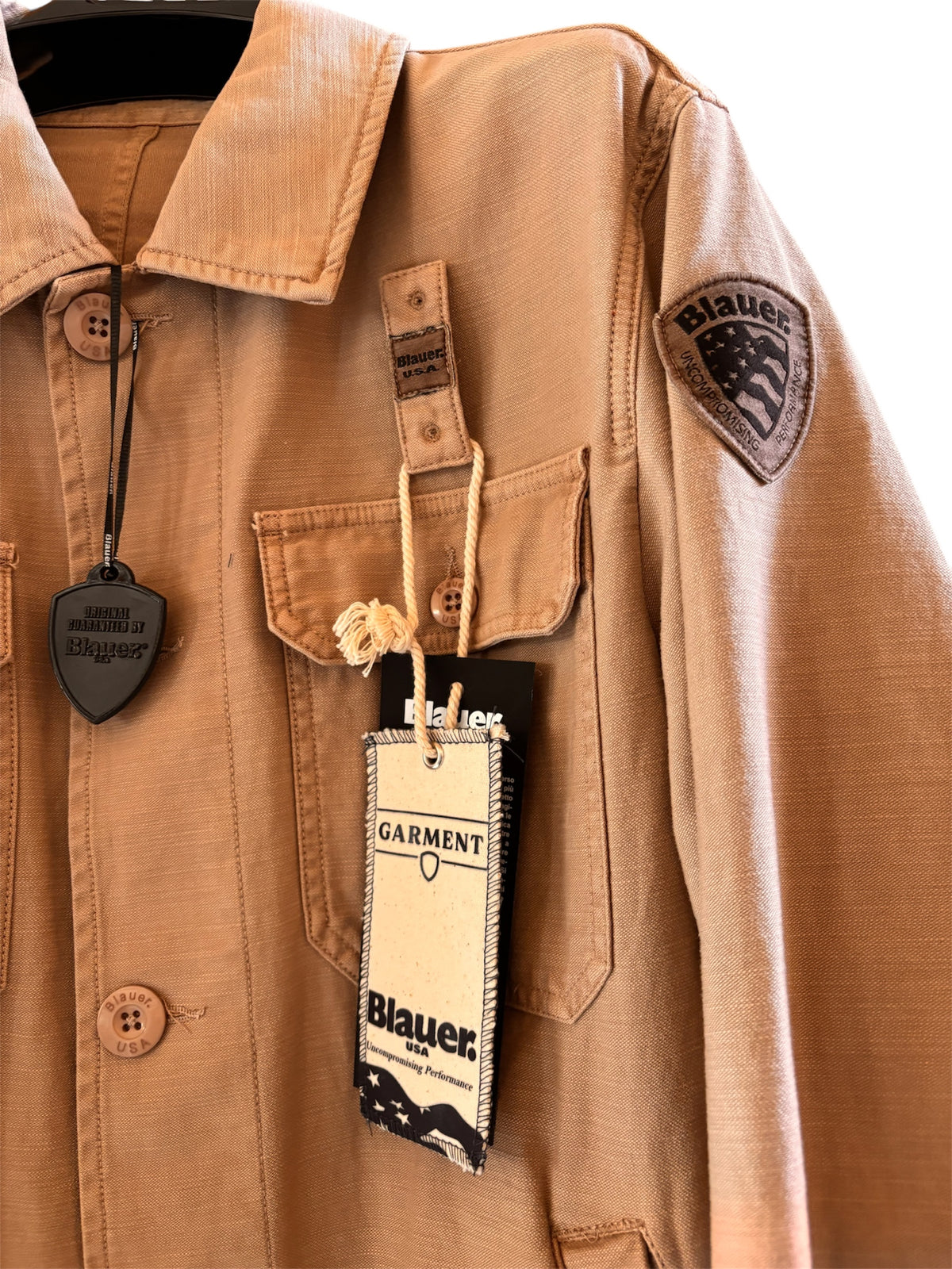Blauer GIacca Uomo Goodale Dyed 26SBLUC04118 327 Naturale