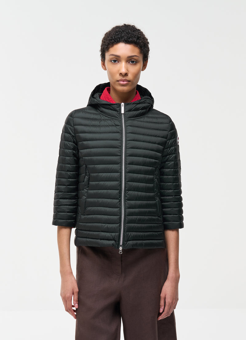 Colmar Originals Cappa Donna 2172 9VX 99 Nera in piuma leggera con cappuccio