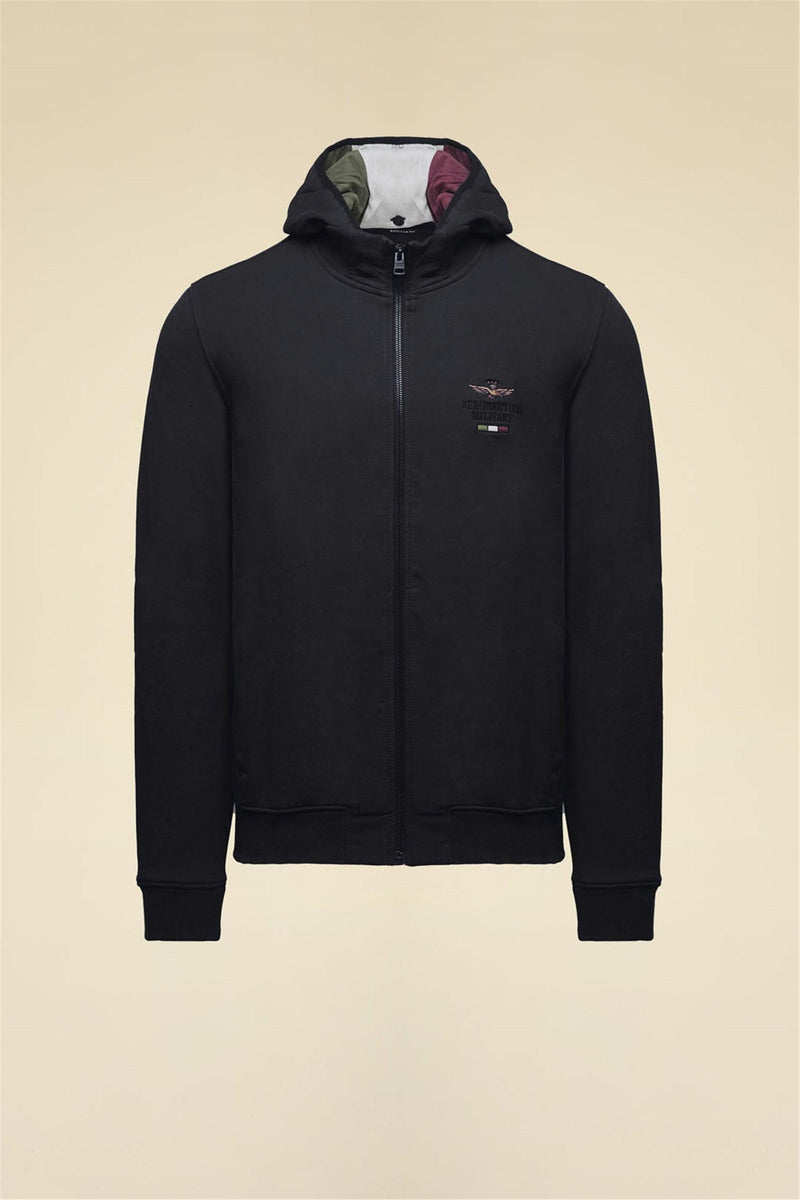 AERONAUTICA MILITARE Men's Black Sweatshirt - 2078