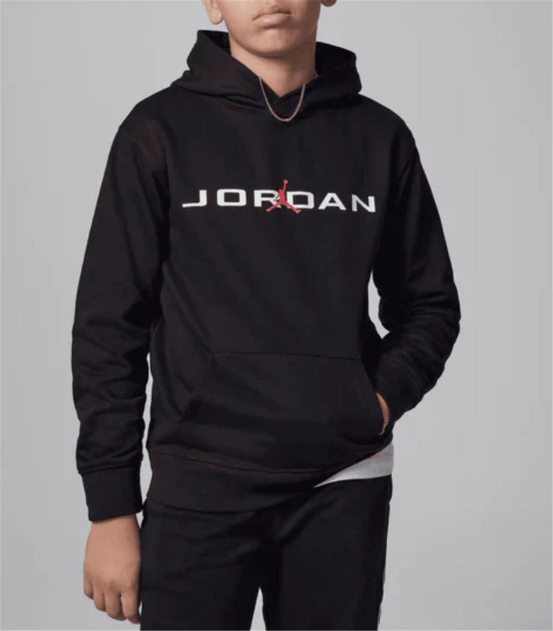 NIKE Kids' Black Sweatshirt - JORDAN HOODIE