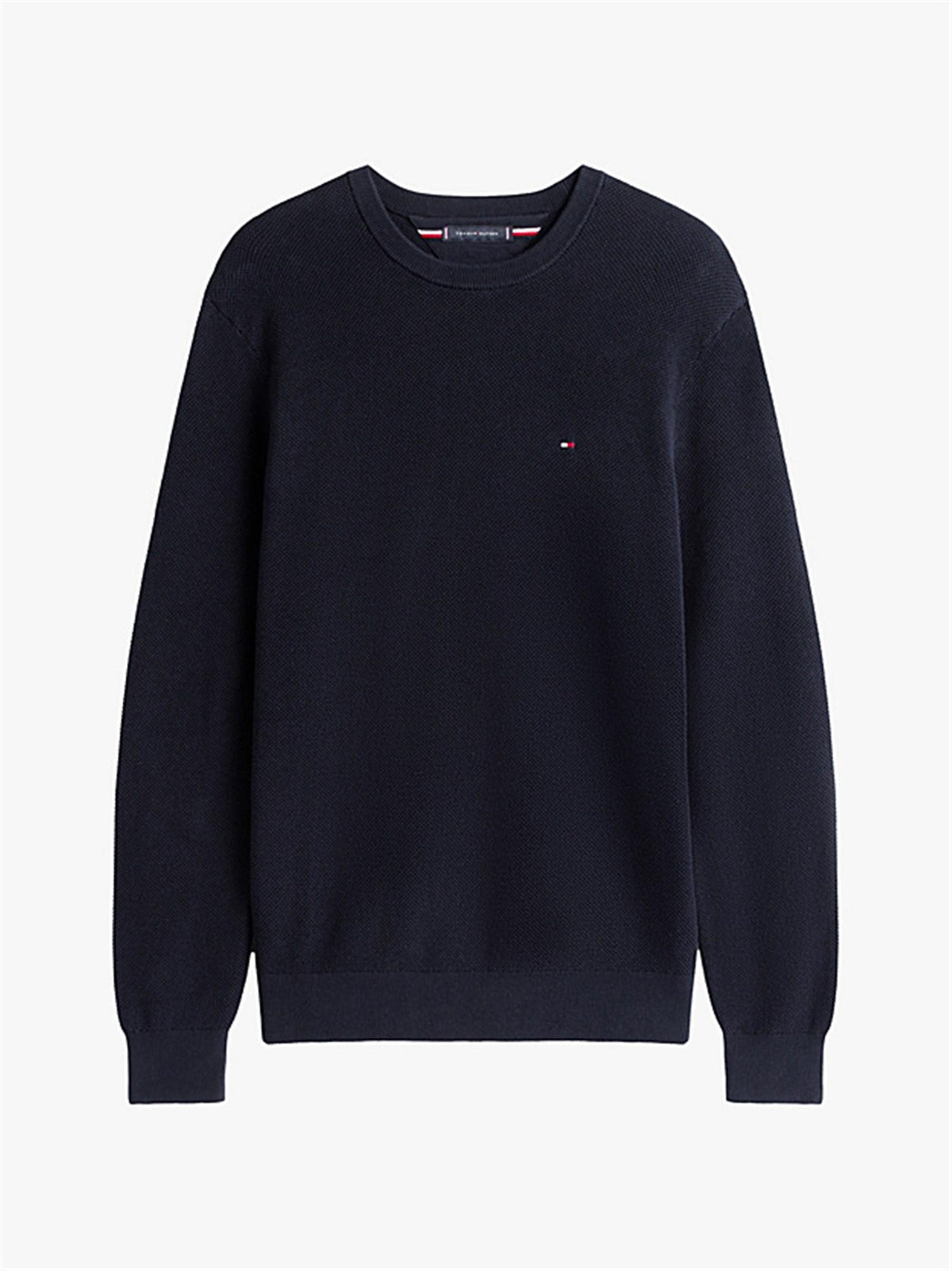 TOMMY HILFIGER Maglioni Uomo Blu - PULLOVER TRAMATO