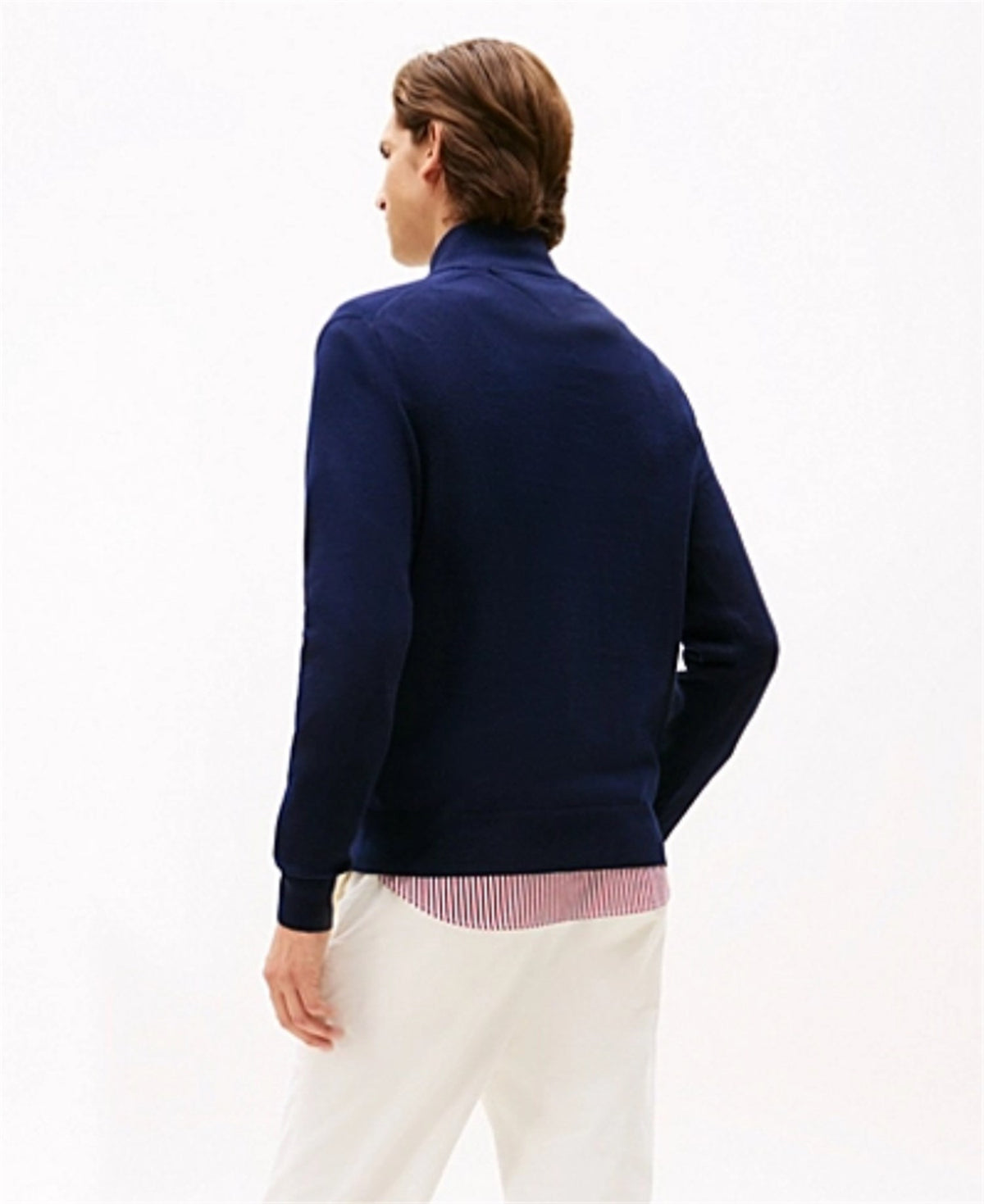 TOMMY HILFIGER Maglioni Uomo Blu - CASHMERE ZIP MOCK