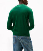 TOMMY HILFIGER Men's Sweaters Green - CASHMERE CREW NECK