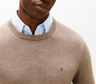 TOMMY HILFIGER Men's Turtleneck Sweaters - Cashmere Crew Neck