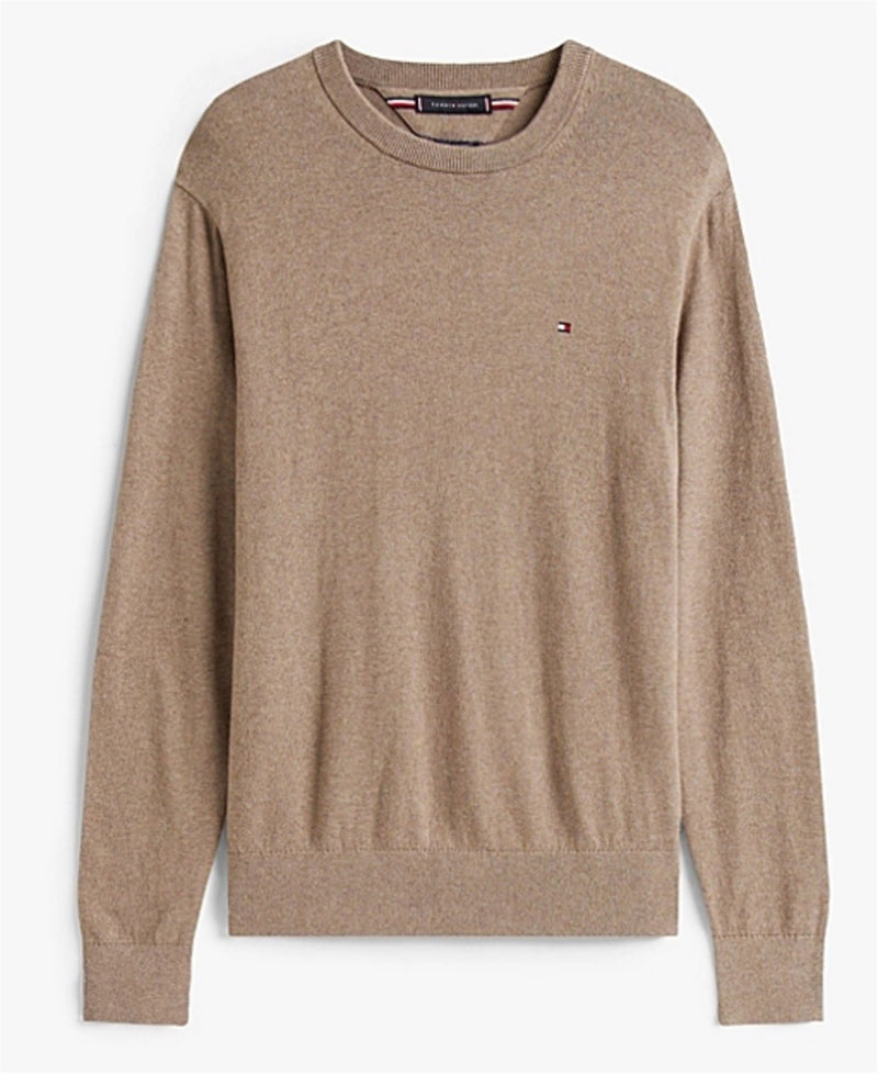 TOMMY HILFIGER Men's Turtleneck Sweaters - Cashmere Crew Neck