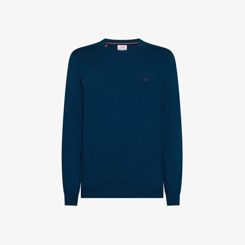 SUN68 Men's Medium Blue Sweater - SWEATER