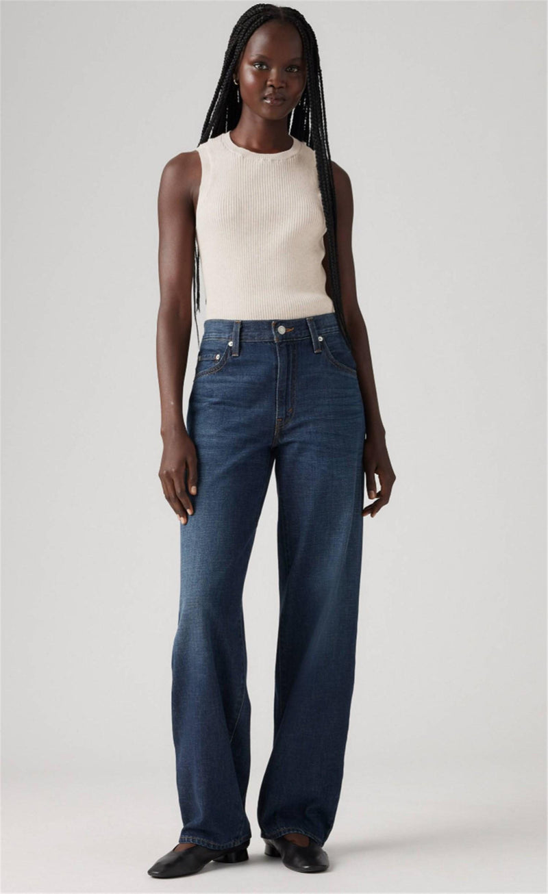 LEVI'S Blue Women's Jeans - BAGGY DAD