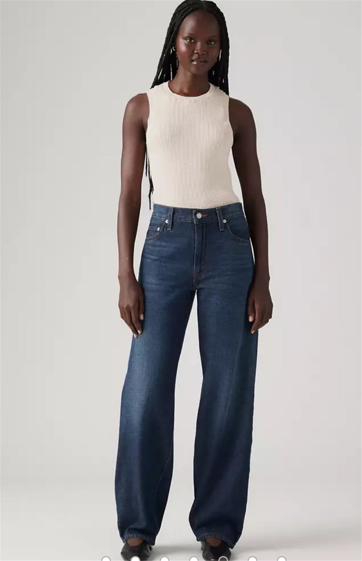 LEVI'S Blue Women's Jeans - BAGGY DAD