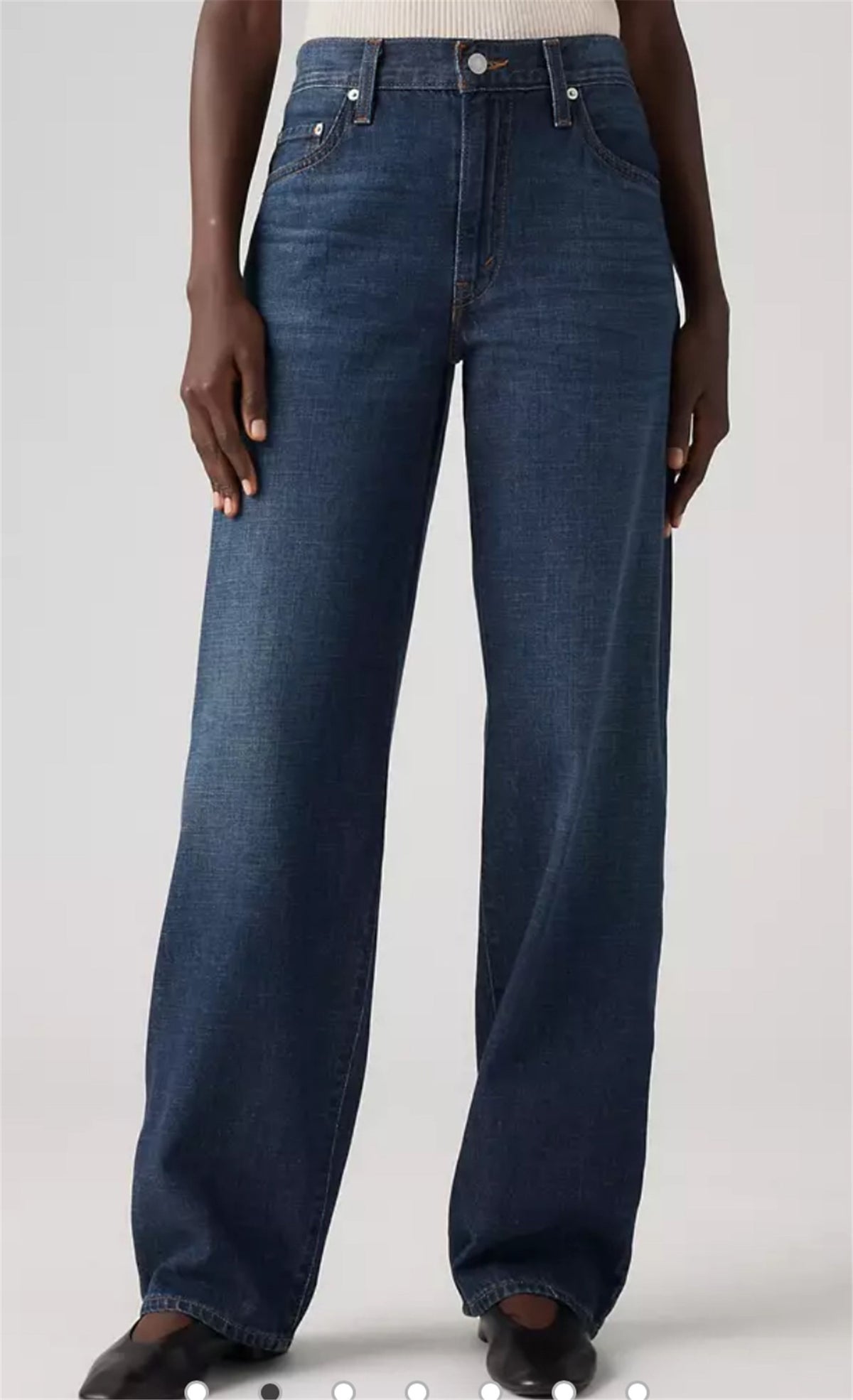 LEVI'S Blue Women's Jeans - BAGGY DAD