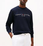 TOMMY HILFIGER Men's Blue Sweatshirt - TOMMY LOGO