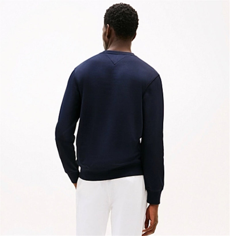 TOMMY HILFIGER Men's Blue Sweatshirt - TOMMY LOGO