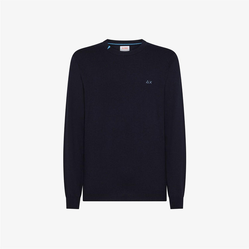 SUN68 Men's Blue Sweater - SWEATER