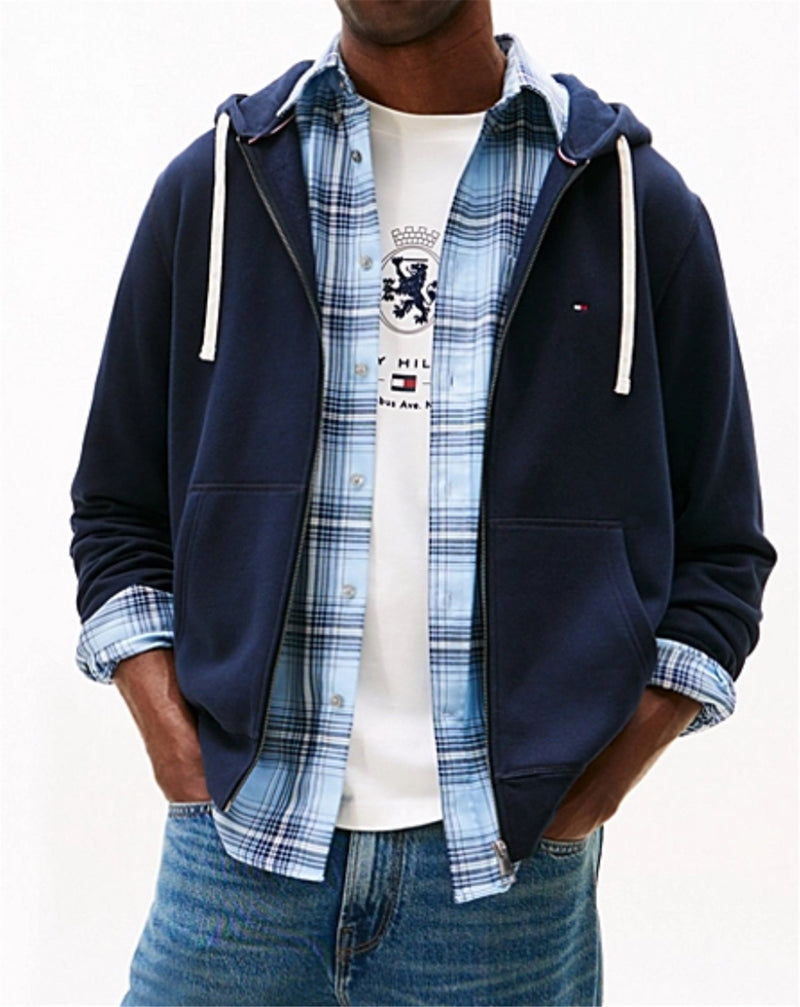 TOMMY HILFIGER Men's Blue Sweatshirt - HOODIE