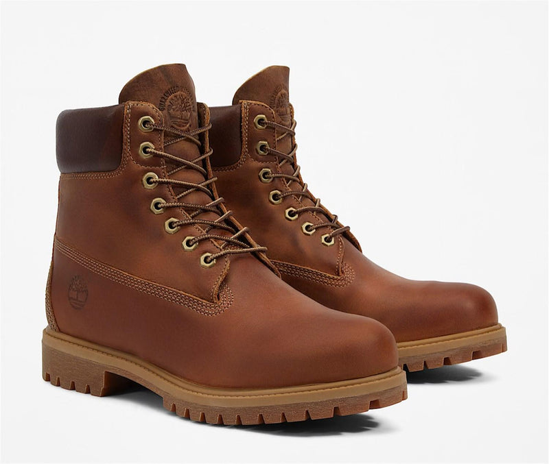 Timberland Men's Boots Brown - TIMBERLAND PREMIUM 6-INCH