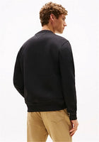 TOMMY HILFIGER Men's Black Sweatshirt - TOMMY LOGO