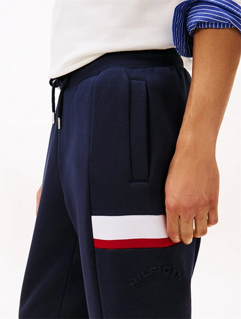TOMMY HILFIGER Men's Blue Joggers - Color Black