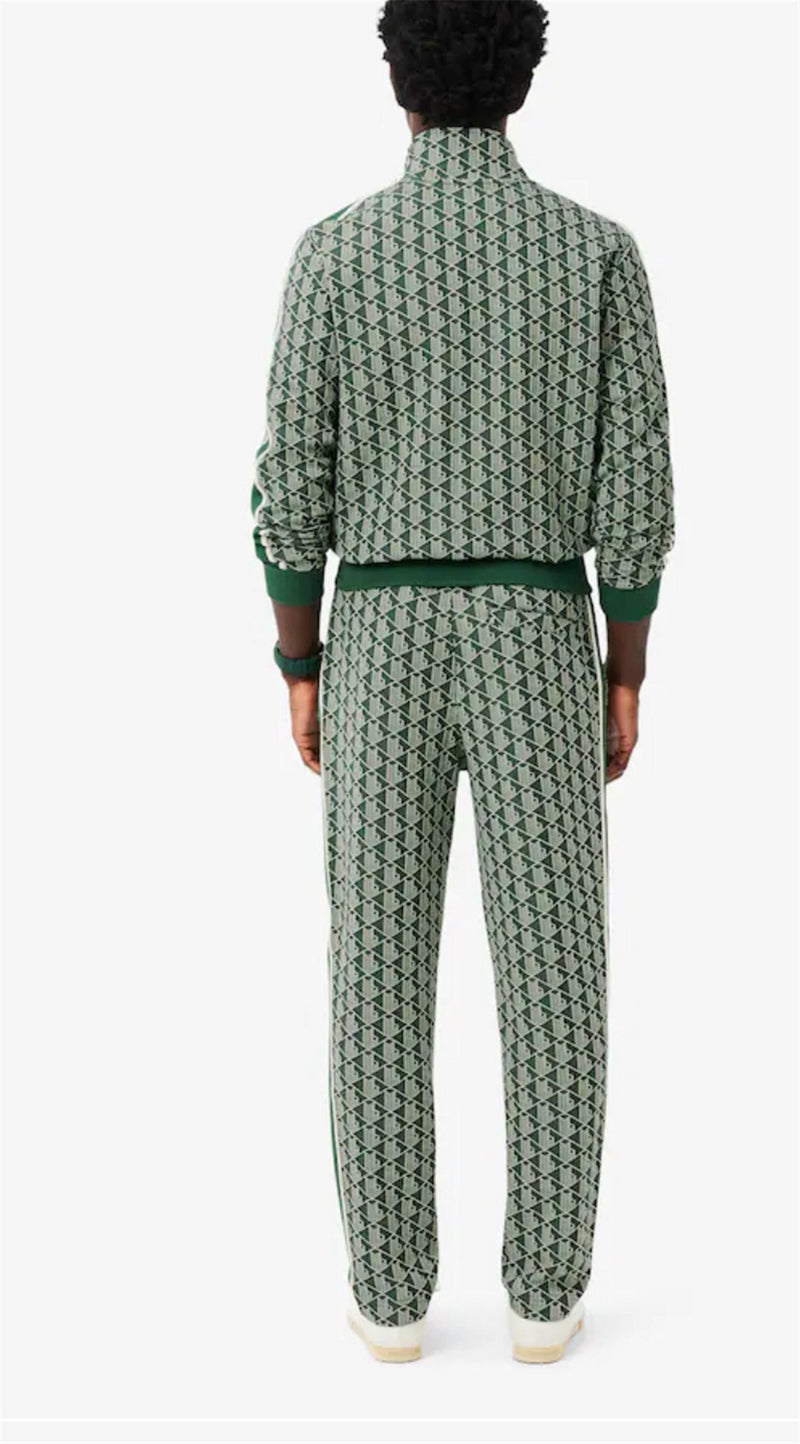 Lacoste Men's Green Pants - PARIS MONOGRAM