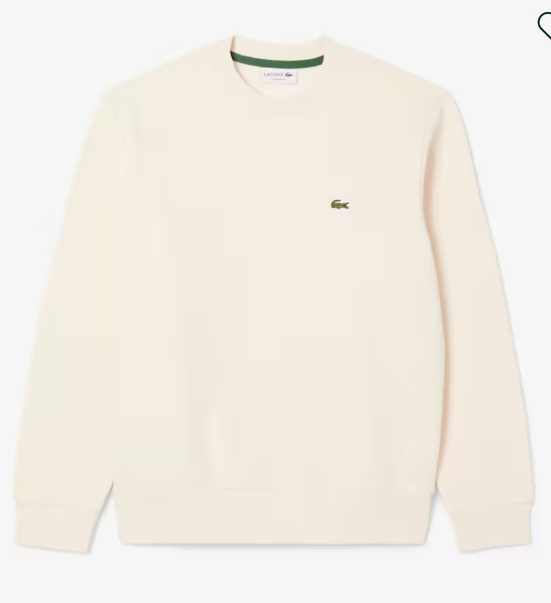 Lacoste Unisex White Sweatshirt - SH9608 00 SWEATSHIRT
