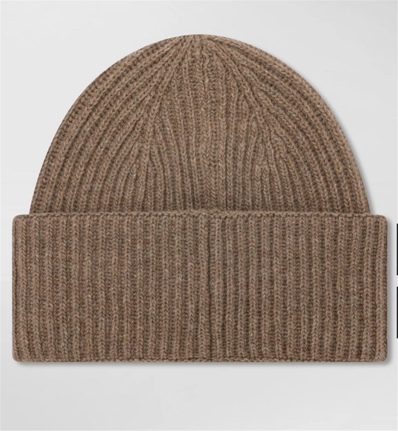 PEUTEREY Unisex Beanies Brown - SAVIS 01