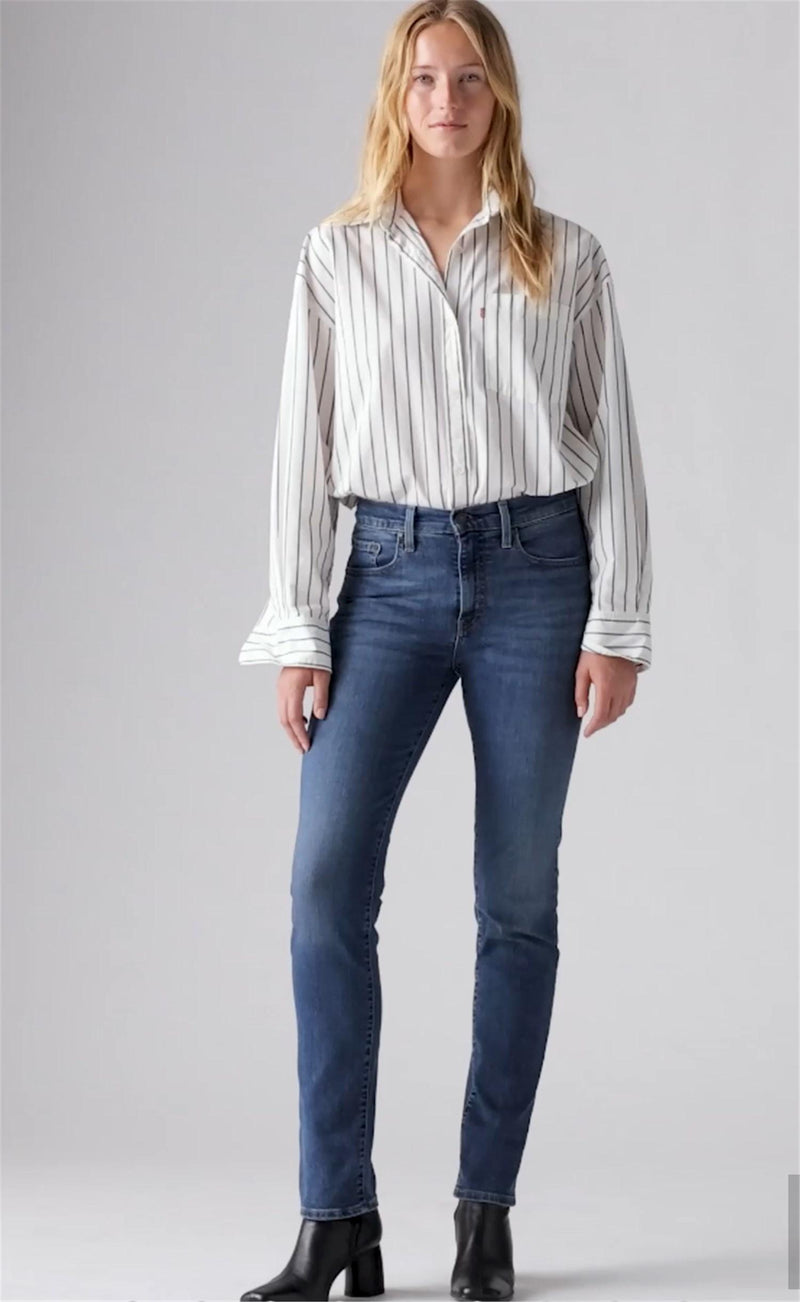 LEVI'S Blue Women's Jeans - 724 HIGHT RISE STRIGHT