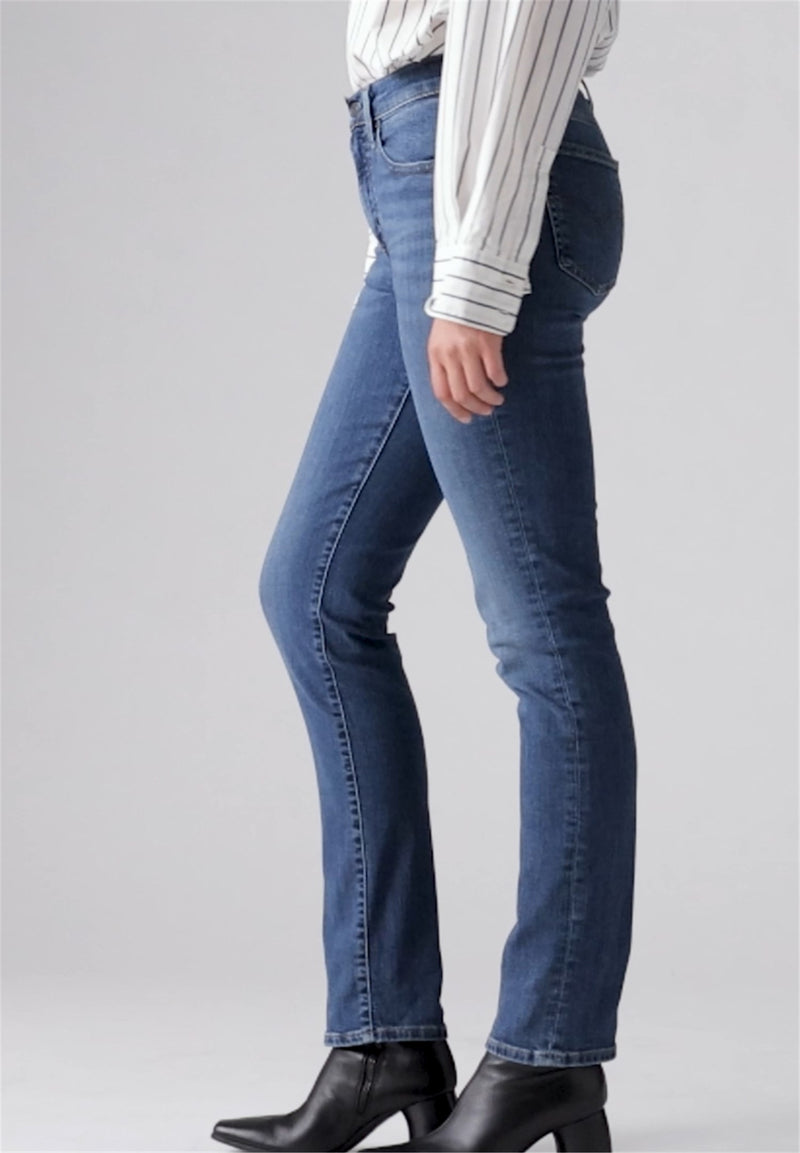 LEVI'S Blue Women's Jeans - 724 HIGHT RISE STRIGHT
