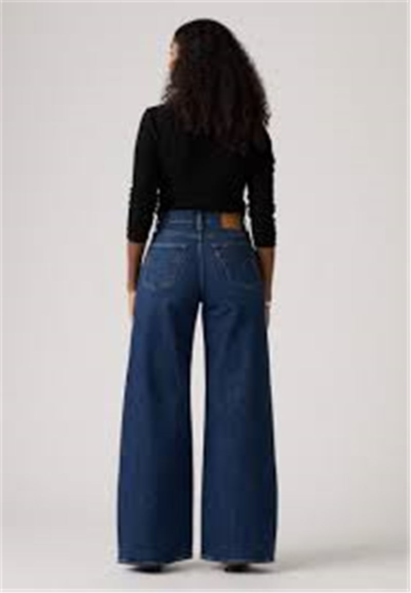 LEVI'S Blue Women's Jeans - 728 HIGH-RISE WIDE LEG