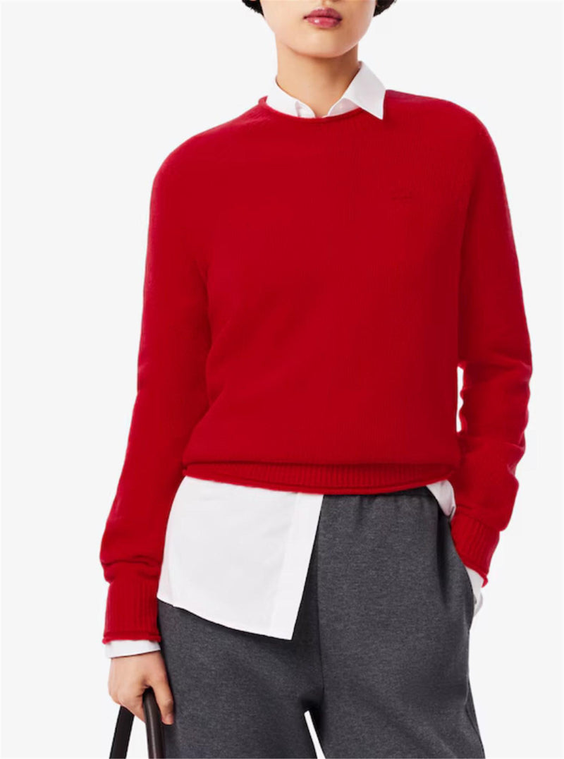 Lacoste Women's Sweaters Red - AF4160