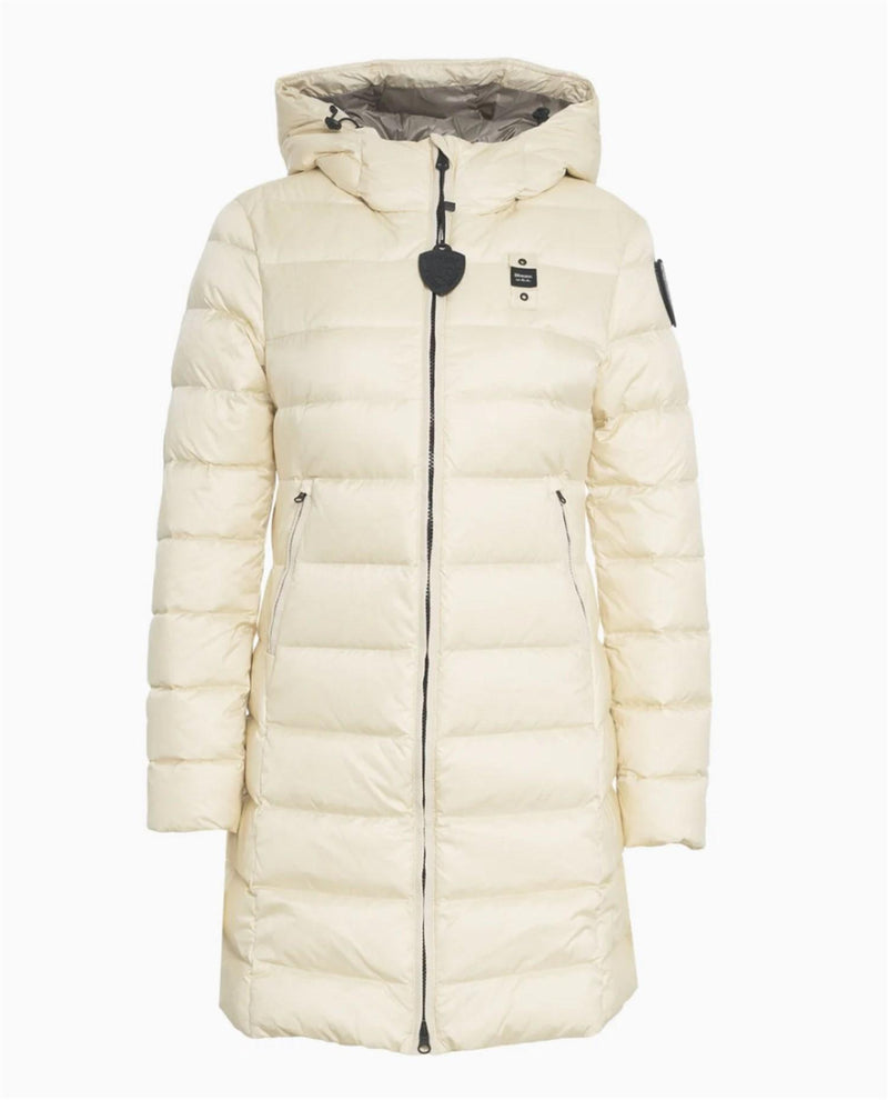 Blauer Women's White Down Jacket - AGNES