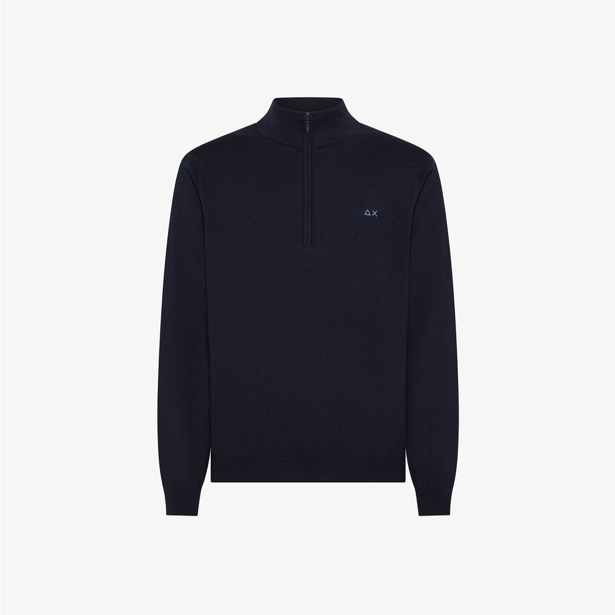 SUN68 Maglioni Uomo Blu - HALF ZIP