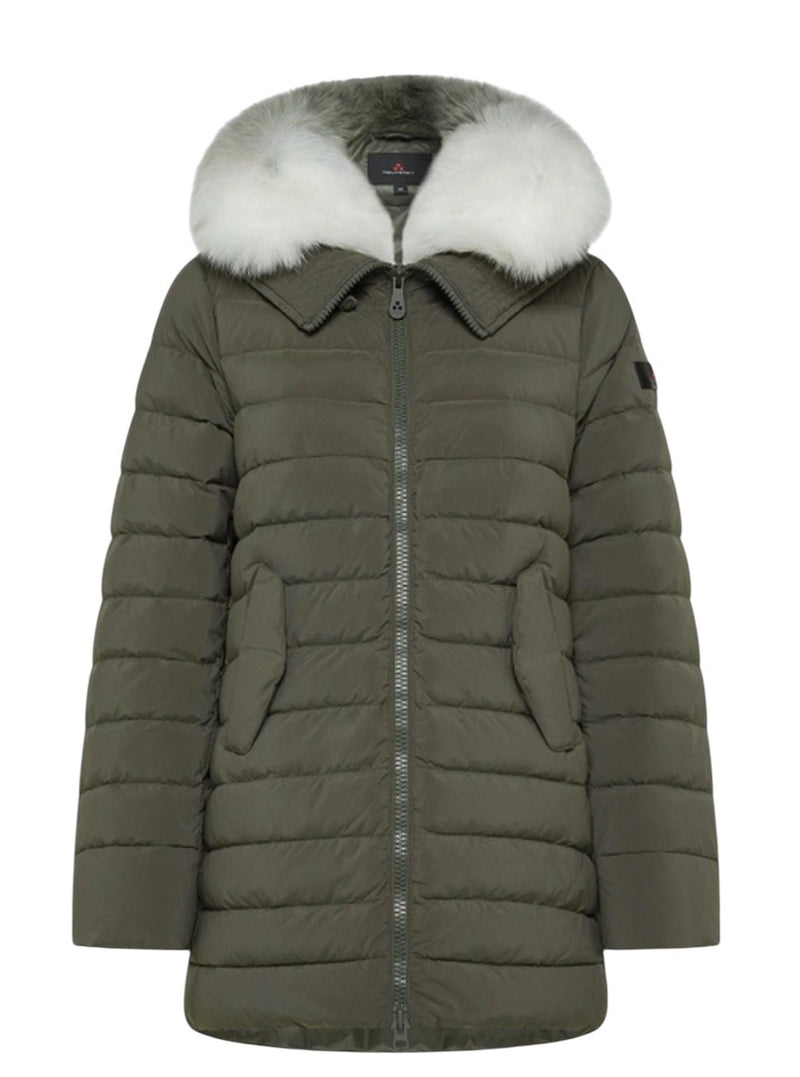 PEUTEREY Piumino Donna Verde - ITOKA ML FUR