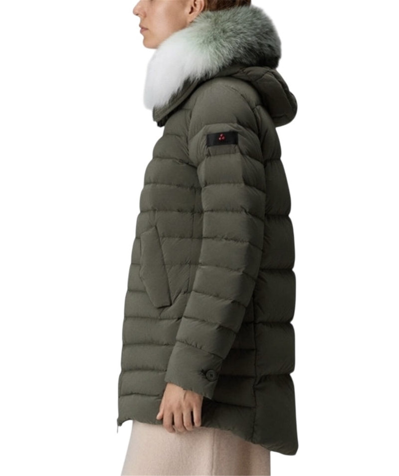 PEUTEREY Piumino Donna Verde - ITOKA ML FUR