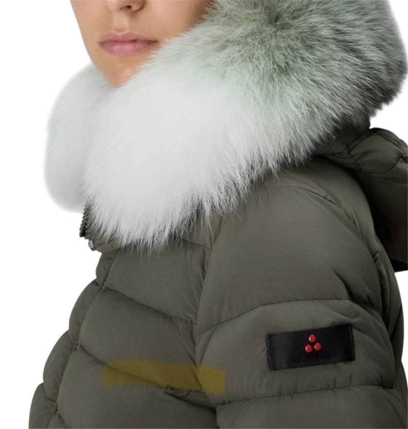PEUTEREY Piumino Donna Verde - ITOKA ML FUR