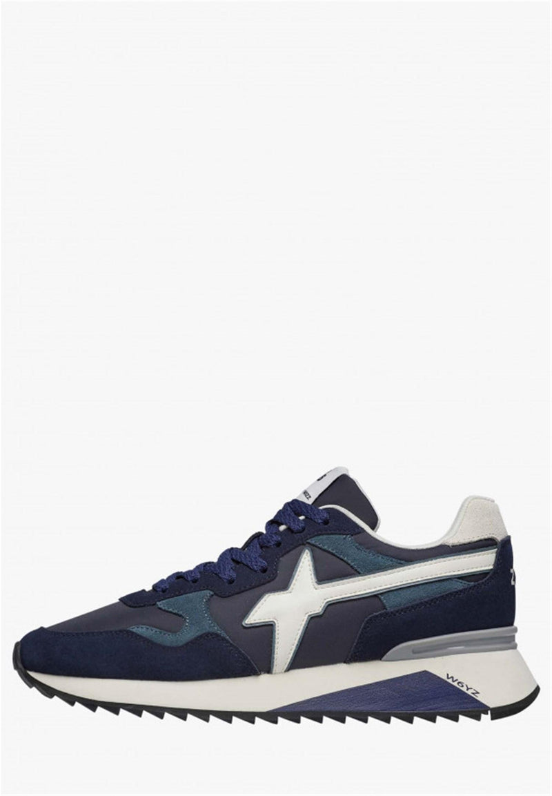 W6YZ Men's Sneakers Blue - YAK-M