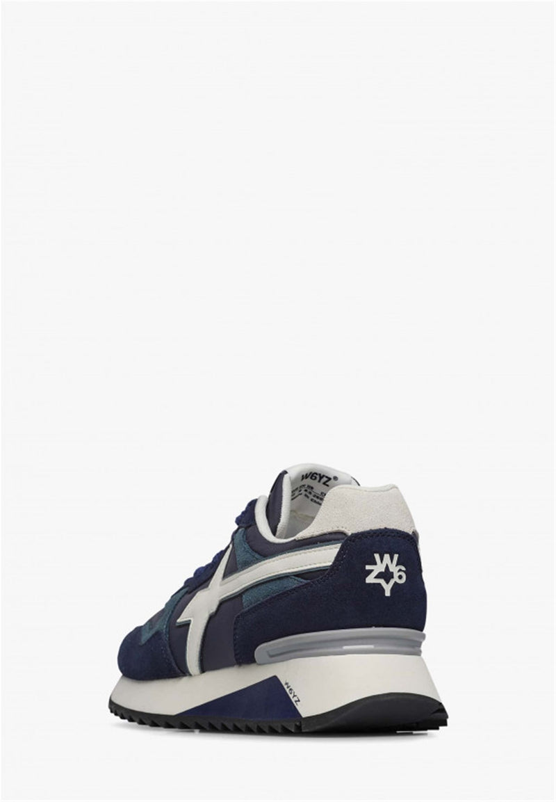 W6YZ Men's Sneakers Blue - YAK-M