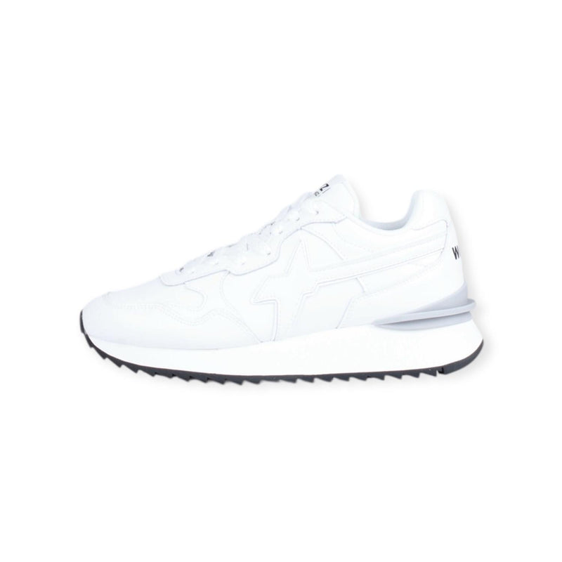 W6YZ Unisex White Sneakers - YAK-M