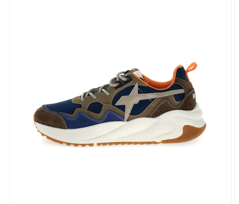 W6YZ Men's Sneakers Blue - FLIK-M.