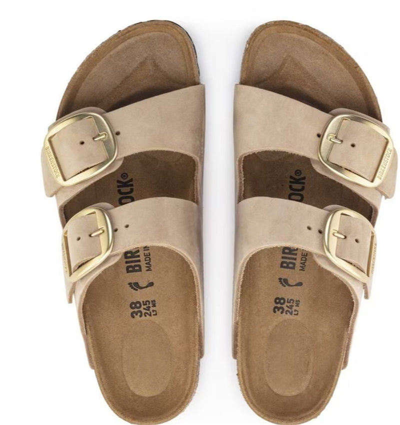 BIRKENSTOCK Women's Sandals Sand - ARIZONA BIG BUCKLE