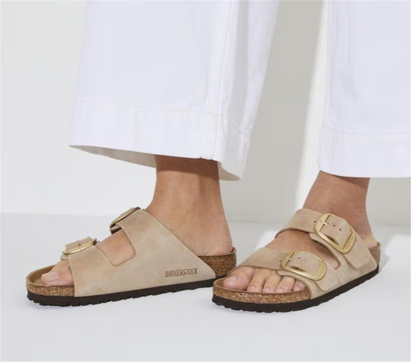 BIRKENSTOCK Women's Sandals Sand - ARIZONA BIG BUCKLE