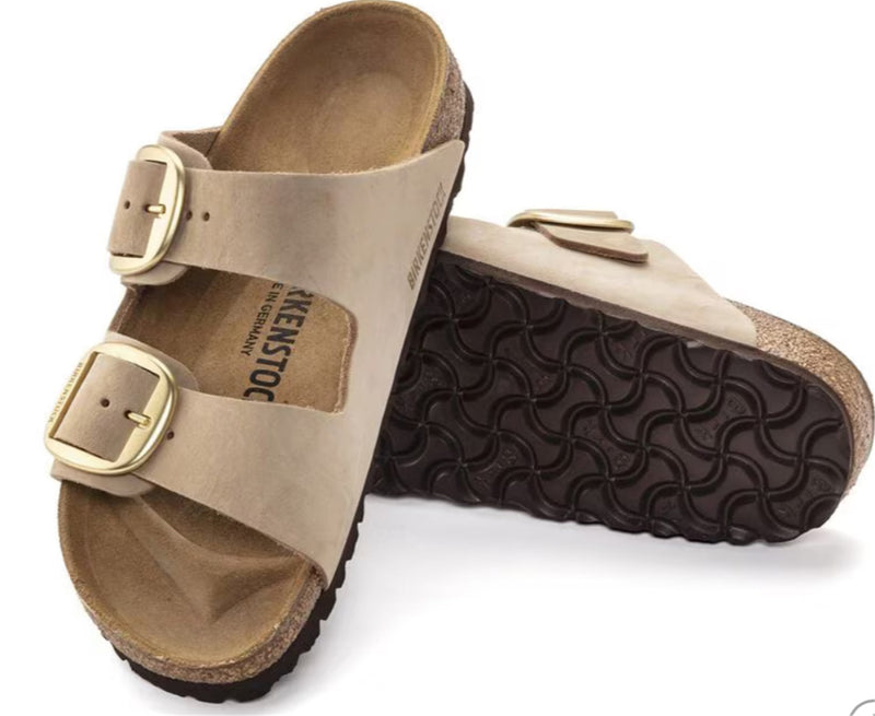 BIRKENSTOCK Women's Sandals Sand - ARIZONA BIG BUCKLE
