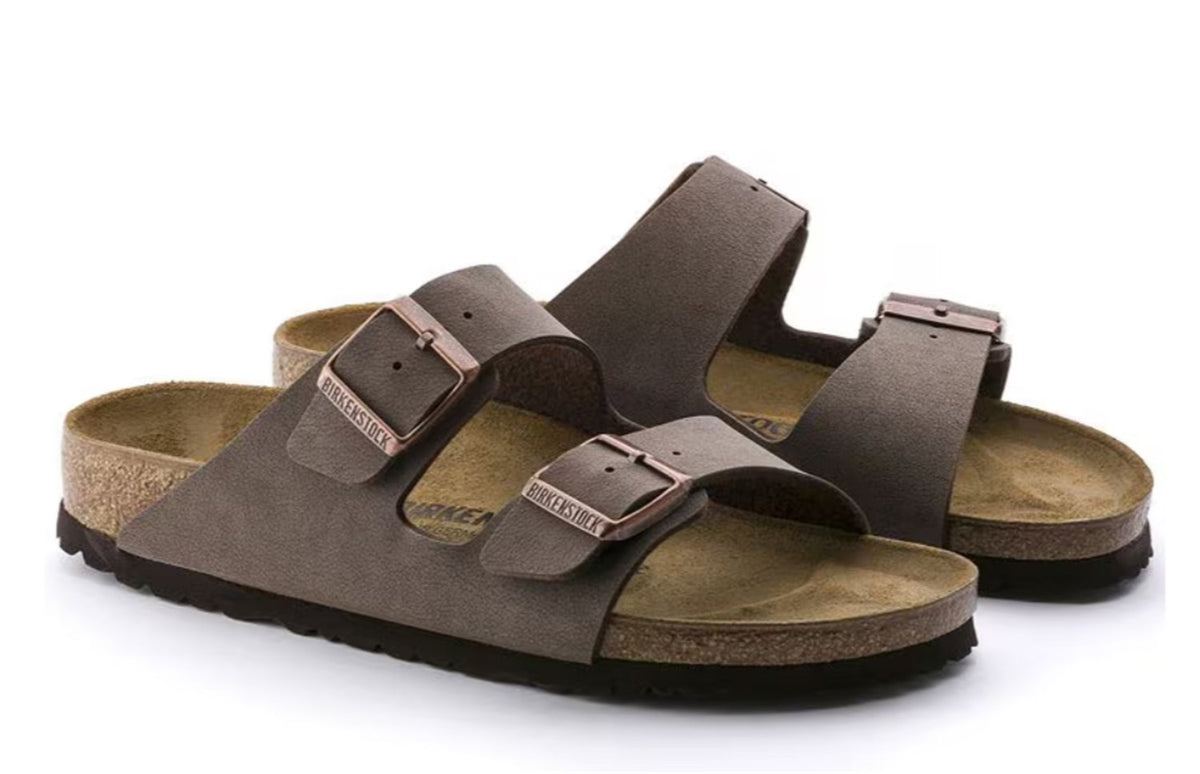 BIRKENSTOCK Brown Unisex Sandals - ARIZONA