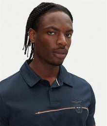 AERONAUTICA MILITARE Polo Uomo Blu - PO1862