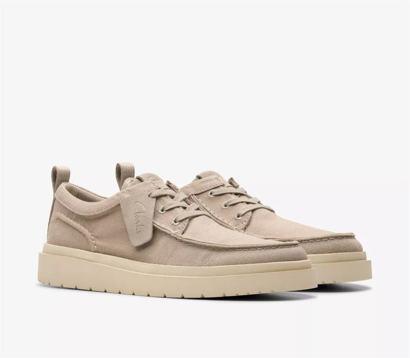 Clarks Men's Sneakers Light Grey - Polden Moc