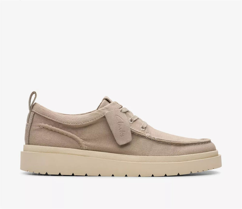 Clarks Men's Sneakers Light Grey - Polden Moc