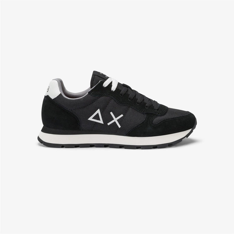 SUN68 Men's Sneakers Black - TOM SOLID