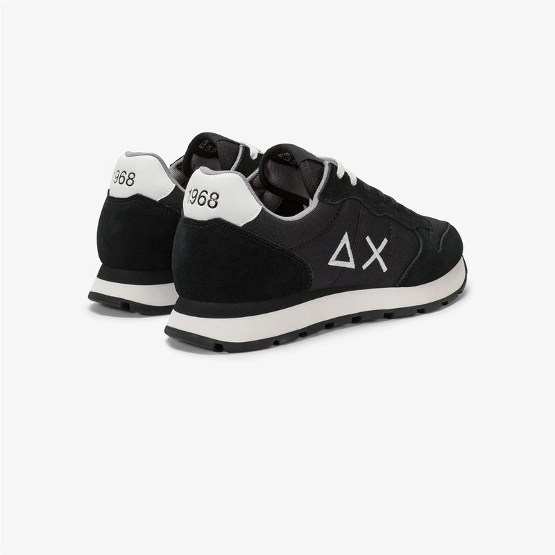 SUN68 Men's Sneakers Black - TOM SOLID