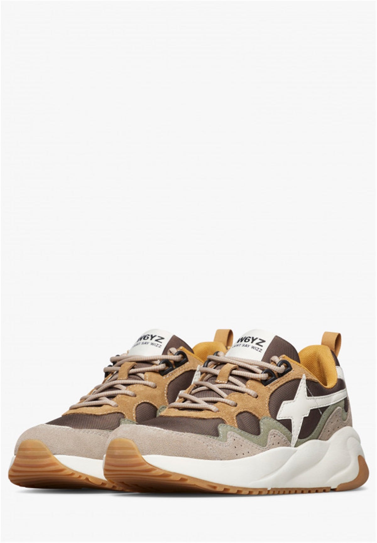 W6YZ Unisex Dove Gray Sneakers - FLIK-M.