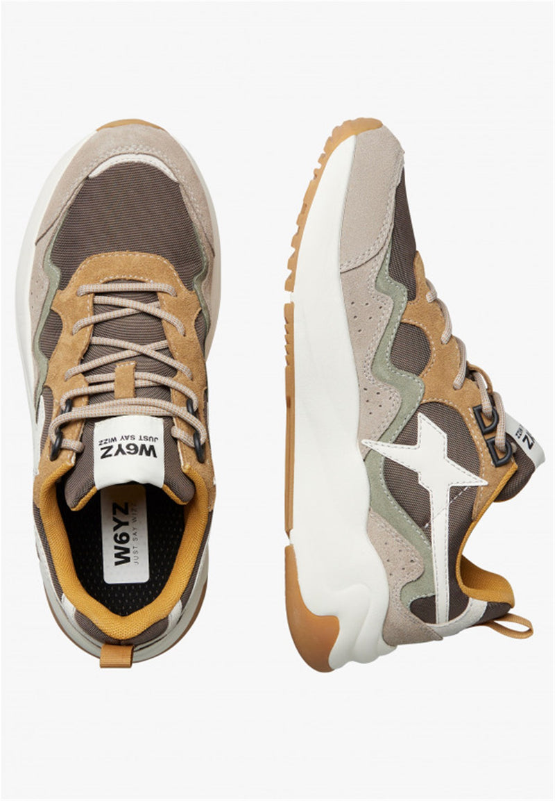 W6YZ Unisex Dove Gray Sneakers - FLIK-M.