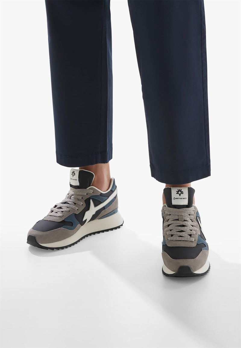 W6YZ Men's Sneakers Black - YAK-M.