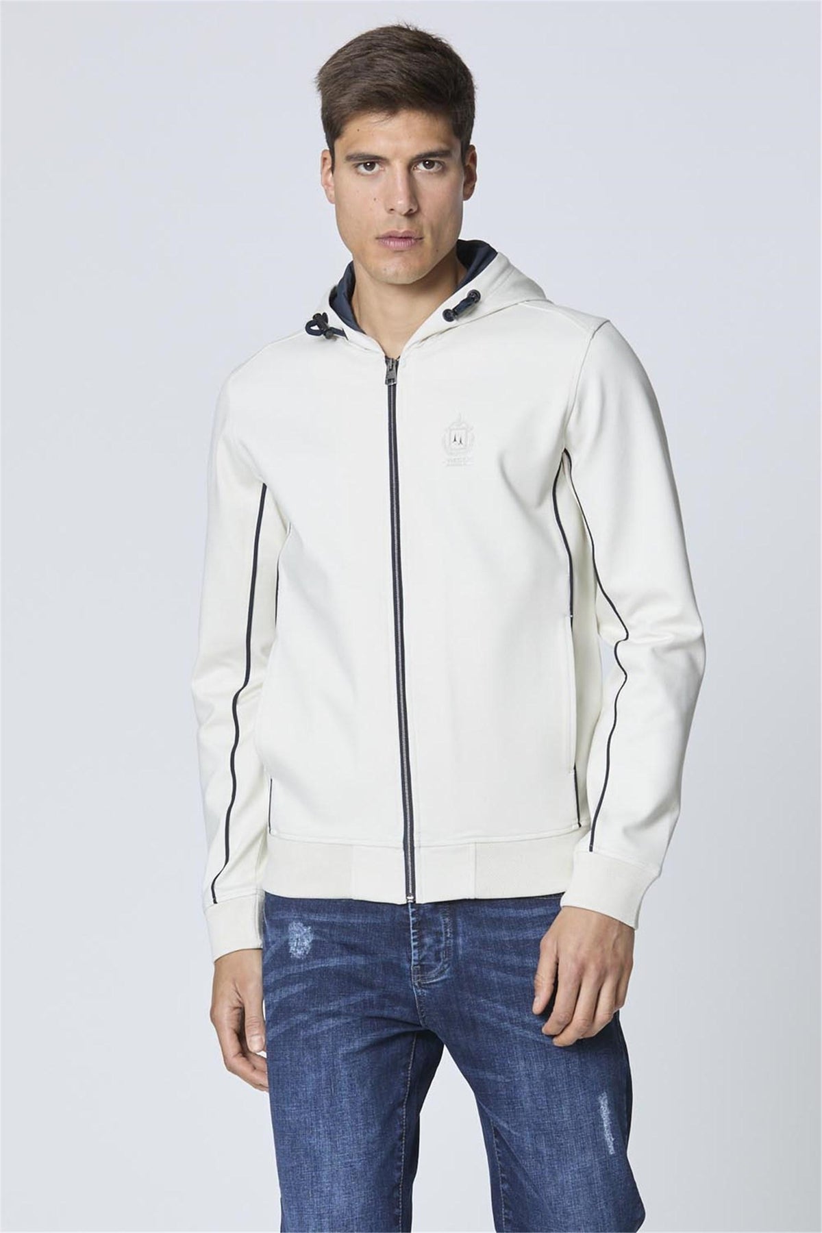 AERONAUTICA MILITARE Men's Milk Sweatshirt - SWEATSHIRT