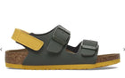 BIRKENSTOCK Unisex Sandals Military Green - MILAN